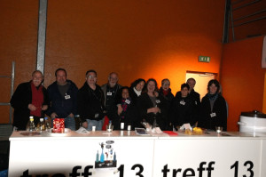 Teammitglieder des Verein Treff 13